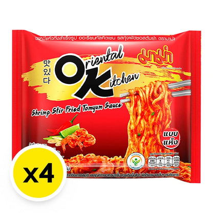 Mama Ok Shrimp Tom Yum Sauce 85g x4