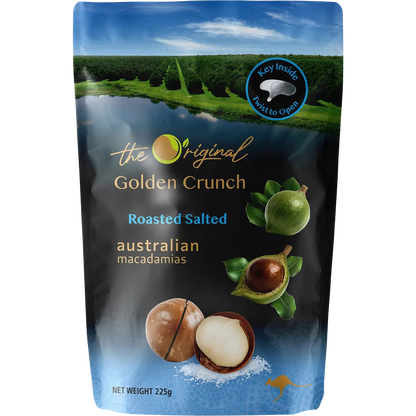 The Original Roasted Salted Golden Crunch Macadamias