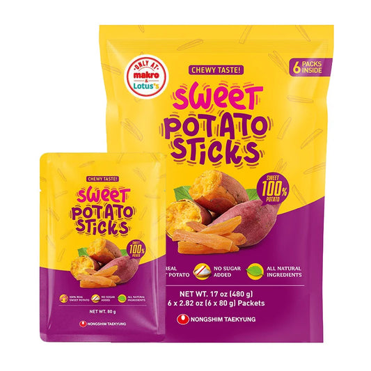 NONGSHIM Sweet Potato Sticks 80g x6