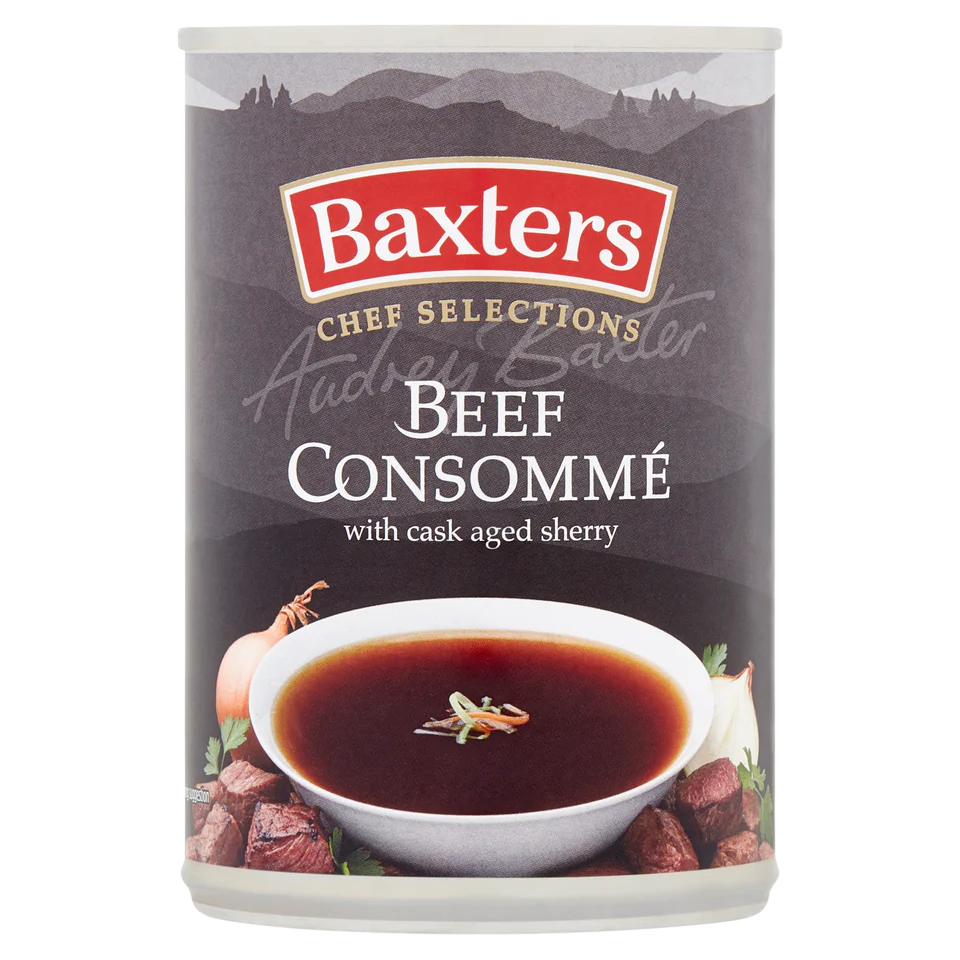 Baxters Luxury Beef Consomme Soup