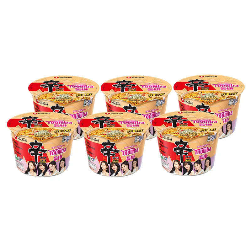 NONGSHIM Toomba Instant Noodle Cup Spicy And Creamy 113g x6