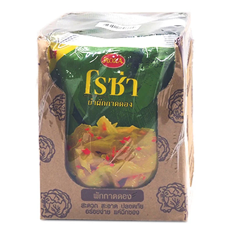 Roza Green Mustard Mix Yum 145g x6
