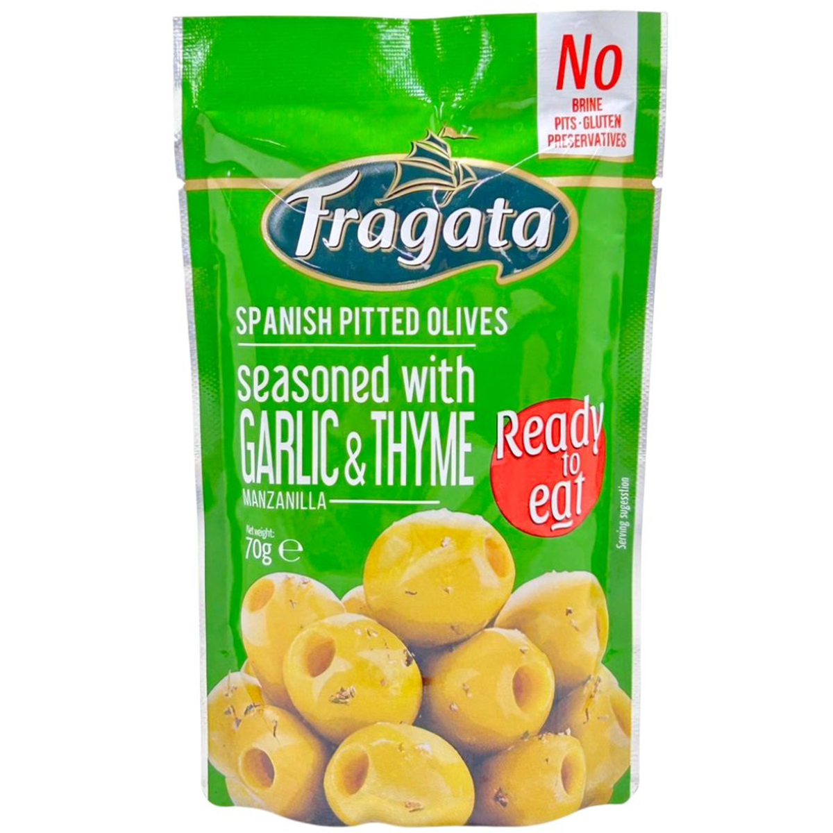 Fragata Pitted Olives Garlic Thyme