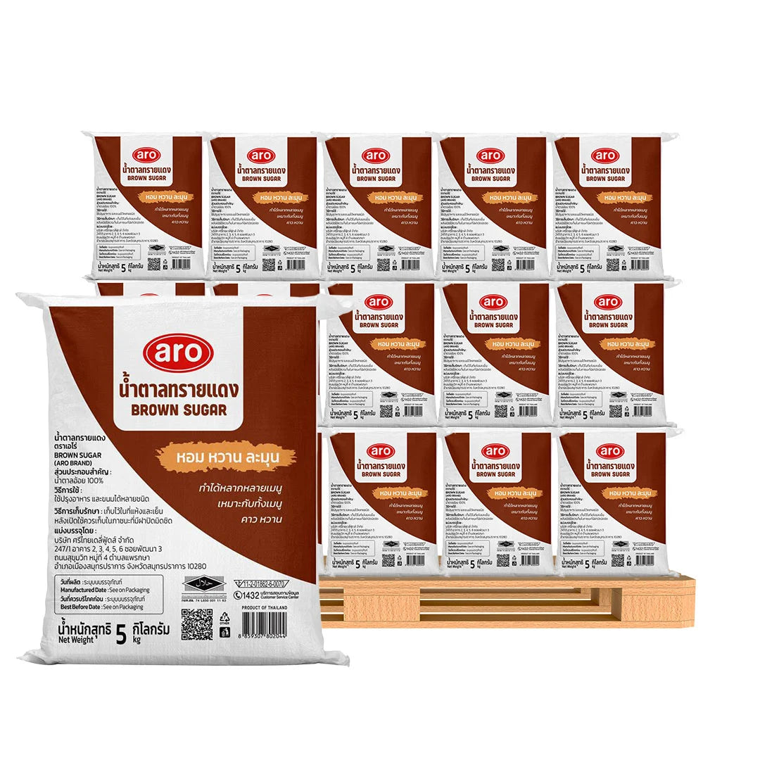 ARO Brown Sugar (1 Pallet) 5kg x150 bags