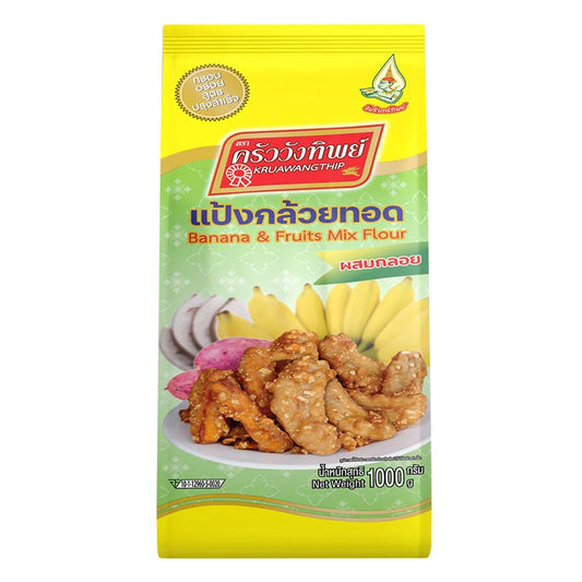 KRUAWANGTHIP Banana & Fruit Mix Flour 1kg