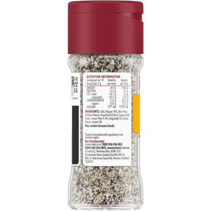 Masterfoods Herb & Lemon Pepper Seasoning