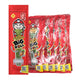 TAOKAENOI Big Roll Spicy Grilled Seaweed snack, 2.5g per piece, 12-pack, crispy and flavorful seaweed sheets for snacking.