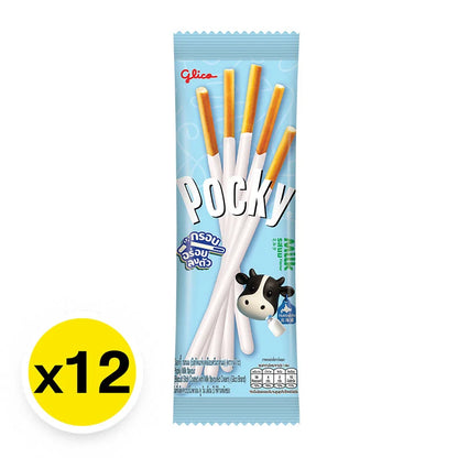 Glico Pocky Biscuit Stick Milk 10g x12