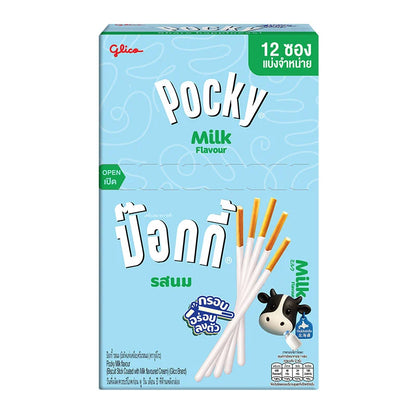 Glico Pocky Biscuit Stick Milk 10g x12