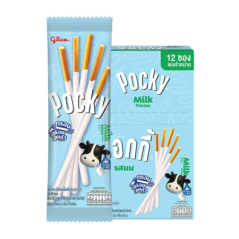 Glico Pocky Biscuit Stick Milk 10g x12