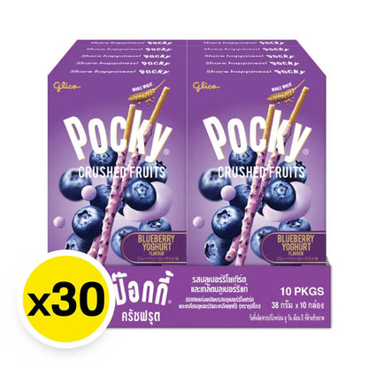 Pocky Crushed Fruit Blueberry 38g x30