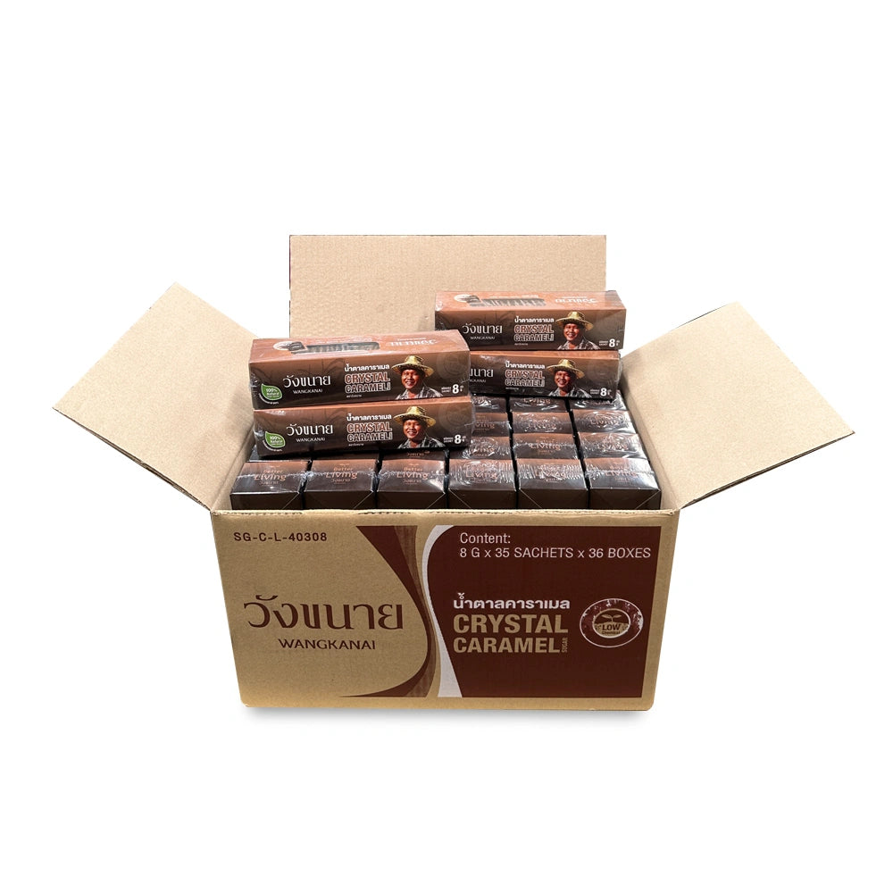 Wangkanai Caramel Sugar Sachets 8g