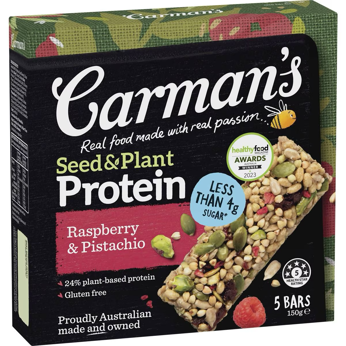 Carman's Seed Plant Raspberry Pistachio