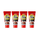 Youki Shisen Tobanjan Sichuan chili miso Doubanjiang sauce in a jar, traditional dry grocery product with vibrant red chili paste.