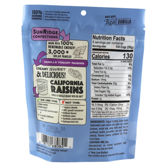 Sunridge Farms All Natural Yogurt Raisins