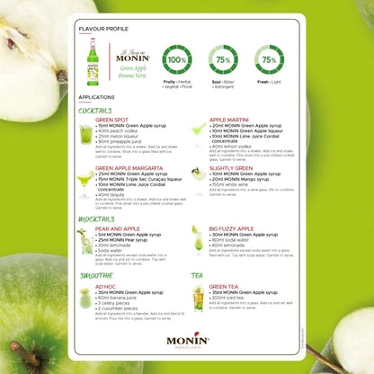 Monin Green Apple Syrup 700ml