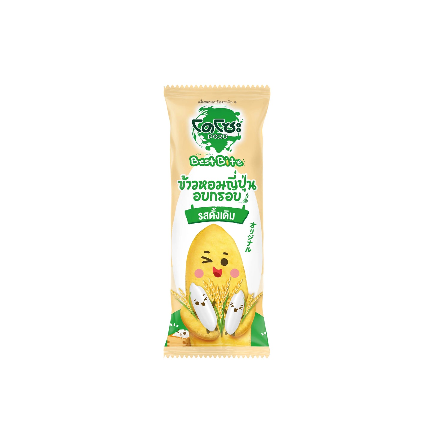 Dozo Best Bite Crispy Japanese Rice Snack Original Flavor 50g x6