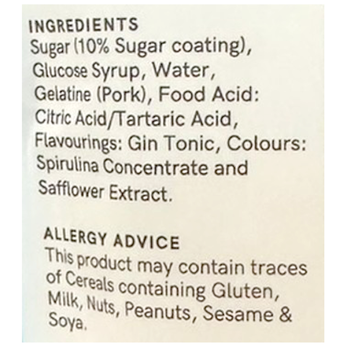 Ask Mummy & Daddy Gin Fizz Cocktail Gummies