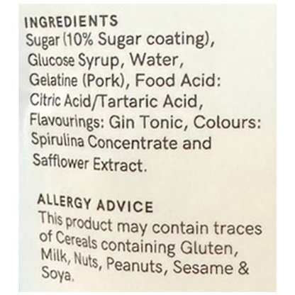 Ask Mummy & Daddy Gin Fizz Cocktail Gummies