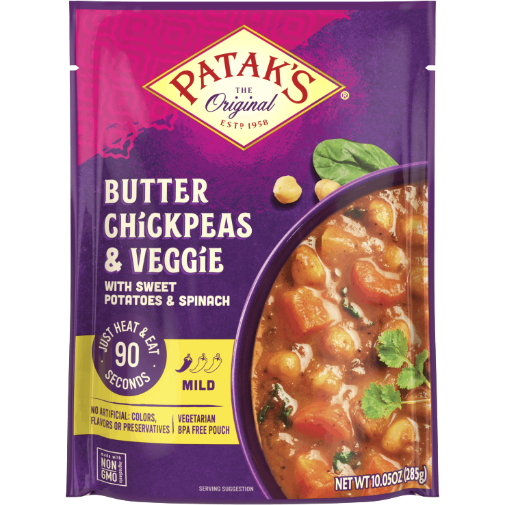 Patak's Butter Chickpeas & Veggies