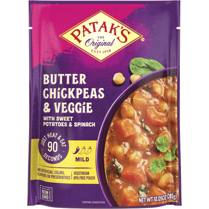 Patak's Butter Chickpeas & Veggies