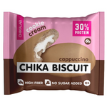 Chikalab unglazed cookie cappuccino biscuit, a confectionery snack with a crispy, coffee-flavored biscuit appearance.