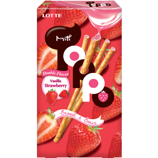 Lotte Toppo Strawberry
