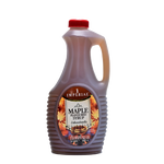Imperial Pancake Syrup bottle with label, rich amber color, perfect for breakfast pancakes and breakfast table.