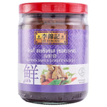 LEE KUM KEE Hoisin Sauce 240g bottle, dry grocery item with dark, thick sauce used in Chinese cuisine and dipping dishes.