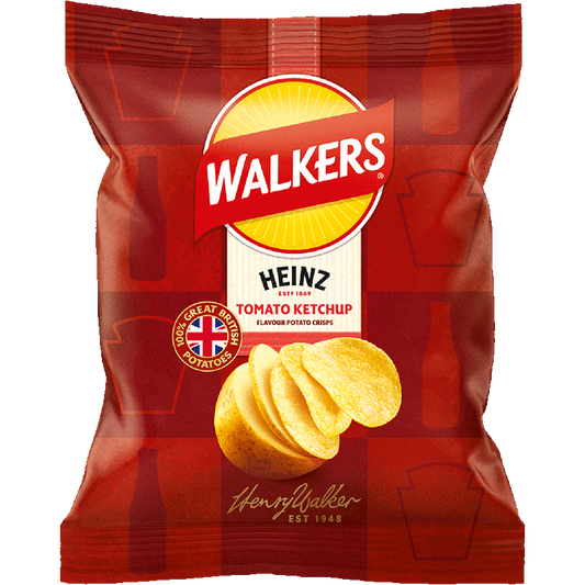 Walkers Tomato Sauce Crisps