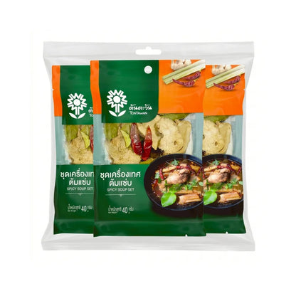 Tontawan Spicy Soup Set X3 40g