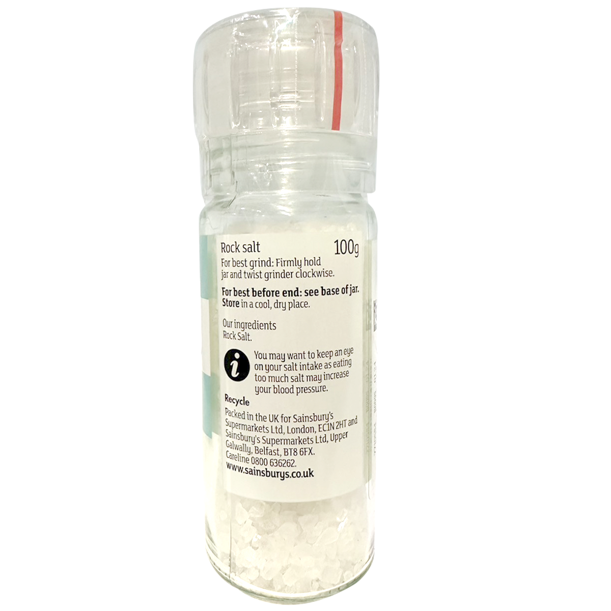 Sainsbury's Rock Salt Grinder