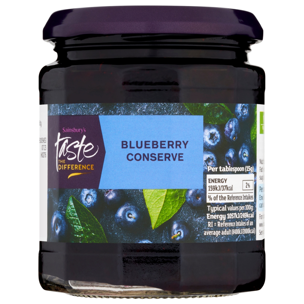 Sainsbury's Taste The Difference Blueberry Conserve