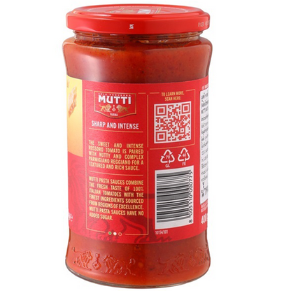 Mutti Pasta Sauce With Parmigiano Reggiano