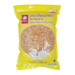 Jar of Khunshine Fried Garlic 1kg, dry grocery product, showing golden fried garlic cloves in clear container.