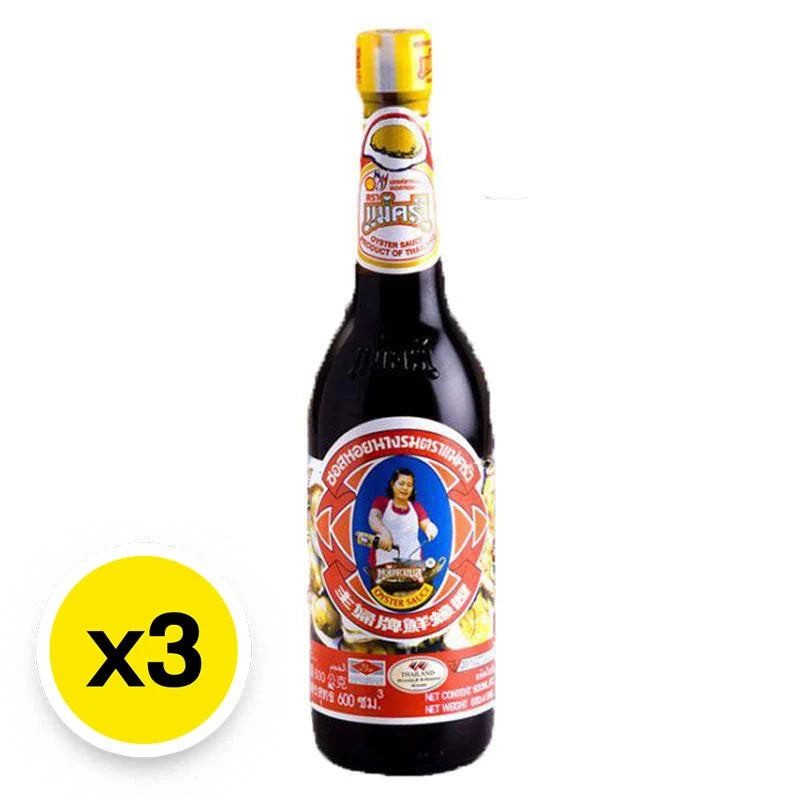 Maekrua Oyster Sauce 600ml x3