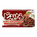 S&B Tasty Hayashi Rice Japanese gravy mix in 160g dry grocery packet, ready to add rich flavor to rice dishes