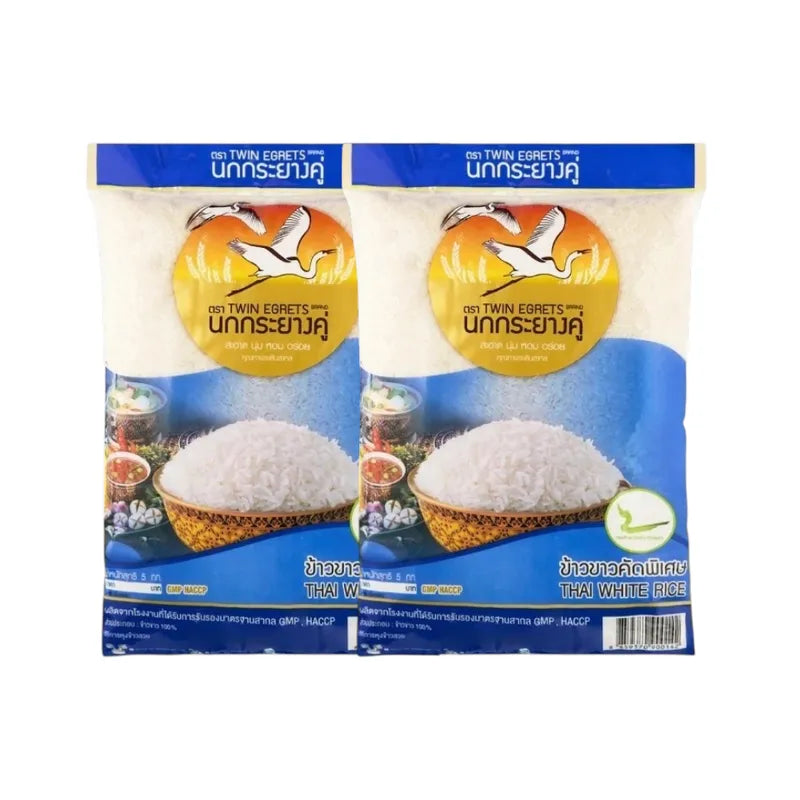 Nokkrayangkoo Double Egret Specially Selected Whole-grain White
