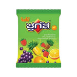 Sugus Jumbo colorful chewy candies in bright packaging, part of Sugus snack confectionery collection, displayed in the image.