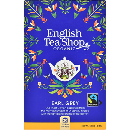 English Tea Shop Organic Earl Grey Tea Bags
