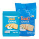 HOMEY Coconut Cracker 100g pack, showing the compact tool used to open coconuts, with shredded coconut in the background.