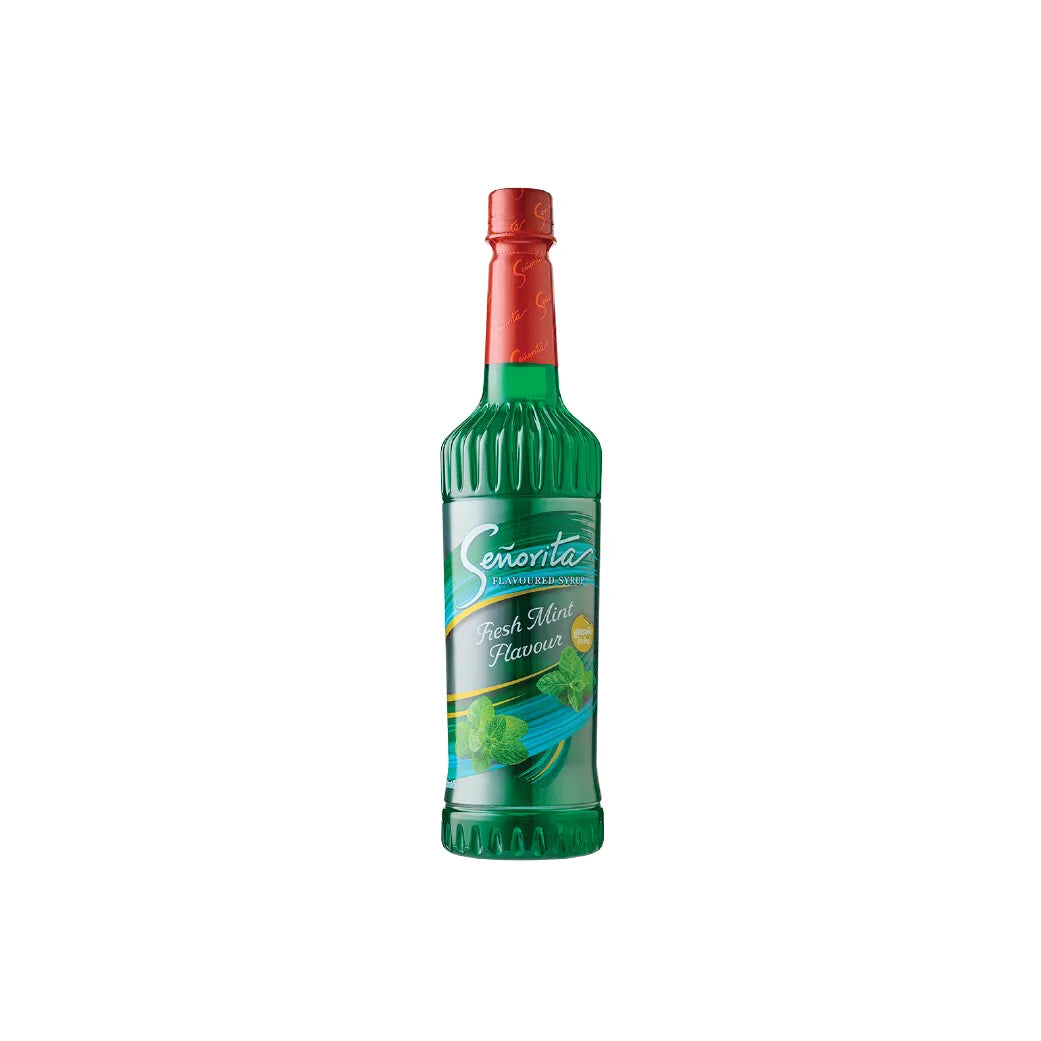 Senorita Syrup Fresh Mint Flavoured . X 1 750ml