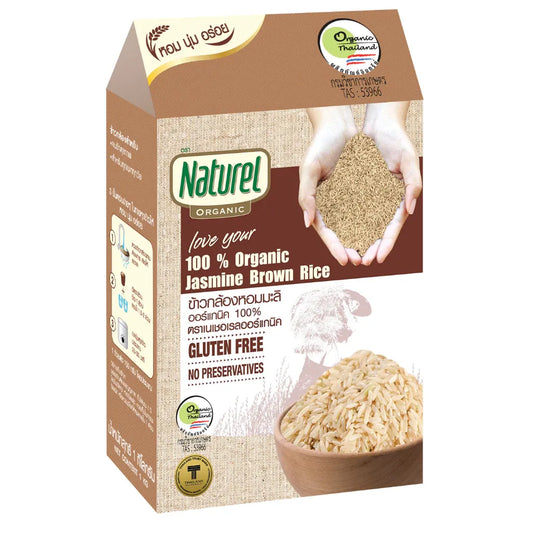 Naturel Organic Brown Rice Box Type Boxes 1kg x2