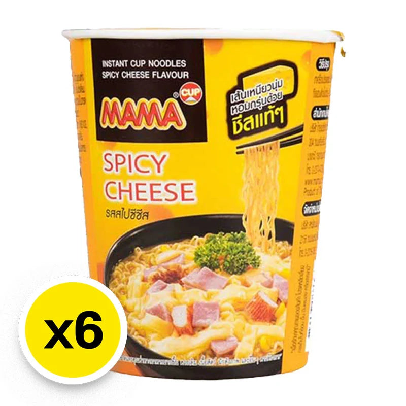 Mama Cup Spicy Cheese 63g x6