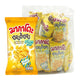MAKADO Poppy Pop Potato Fries Sweet Butter Flavor, 24g, showing crispy snack with buttery coating in bright packaging.