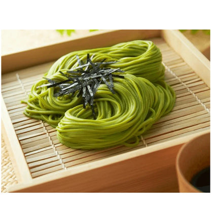 Kanesu Chasoba Uji Midori Green Tea Soba Made With Japanese
