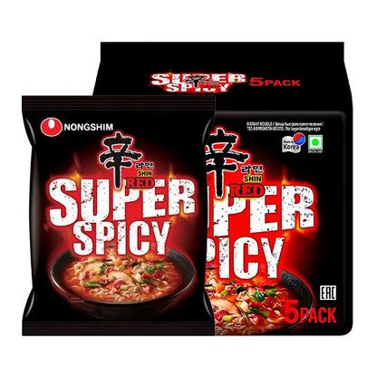 NONGSHIM Shin Red Super Spicy 120g x5