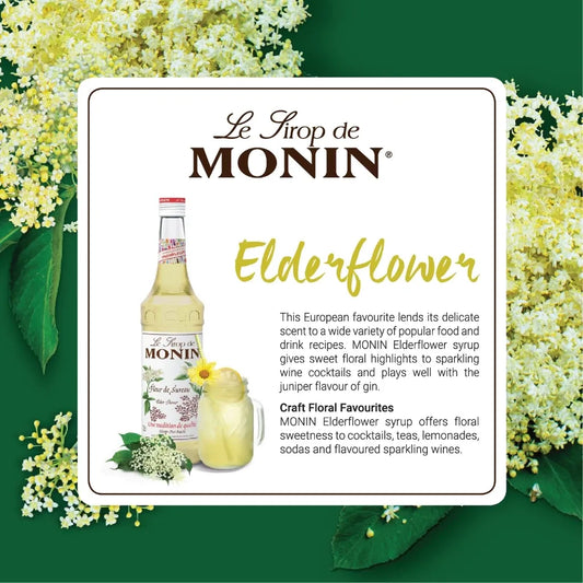 Monin Elder Flower Syrup 700ml