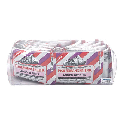 Fishermans Friend Sugar-Free Lozenges With Mixed Berry Flavor x12