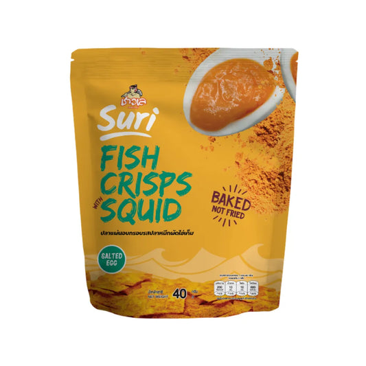 Chaolay Fish Crisps With Squid 40g x3